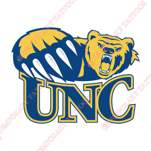 Northern Colorado Bears Customize Temporary Tattoos Stickers NO.5654